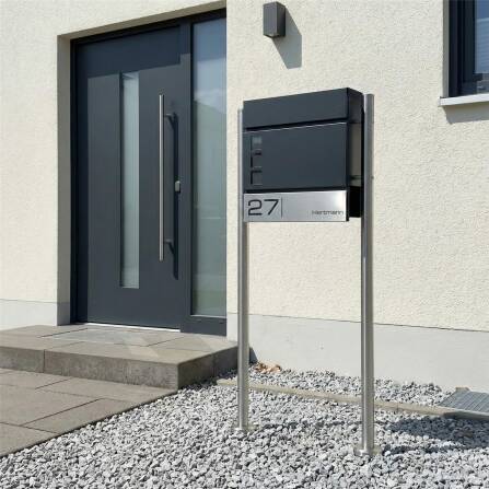 Metzler Standbriefkasten Sichtfenster | Oltmann
