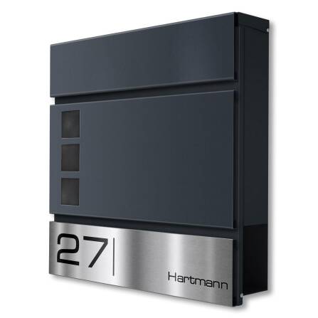 Metzler Standbriefkasten Sichtfenster | Oltmann
