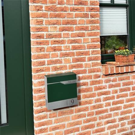 Metzler Boîte aux Lettres en Acier de haute Qualité | Couleur de votre Choix | Siebert