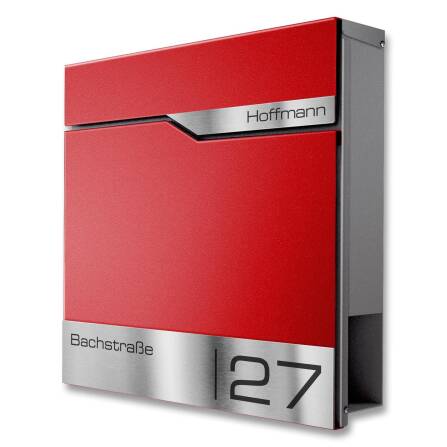 Metzler Boîte aux Lettres en Acier de haute Qualité | Couleur de votre Choix | Siebert