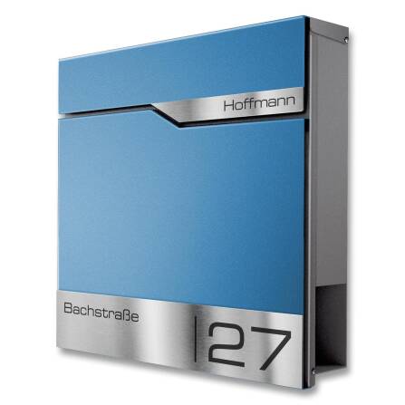 Metzler Boîte aux Lettres en Acier de haute Qualité | Couleur de votre Choix | Siebert