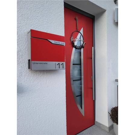 Metzler Boîte aux Lettres en Acier de haute Qualité | Couleur de votre Choix | Siebert