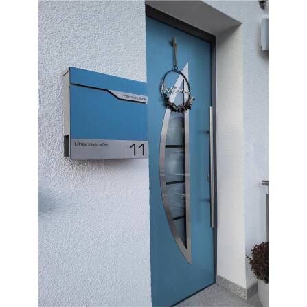 Metzler Boîte aux Lettres en Acier de haute Qualité | Couleur de votre Choix | Siebert