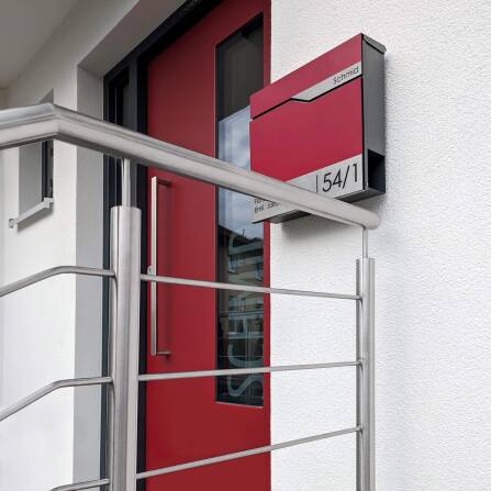 Metzler Boîte aux Lettres en Acier de haute Qualité | Couleur de votre Choix | Siebert