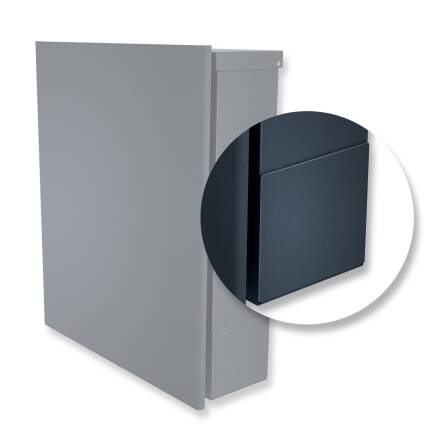 Abdeckung für Zeitungsfach aus Edelstahl |...