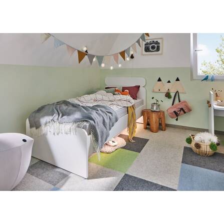 Akkulichterkette | Lampion | Weiß