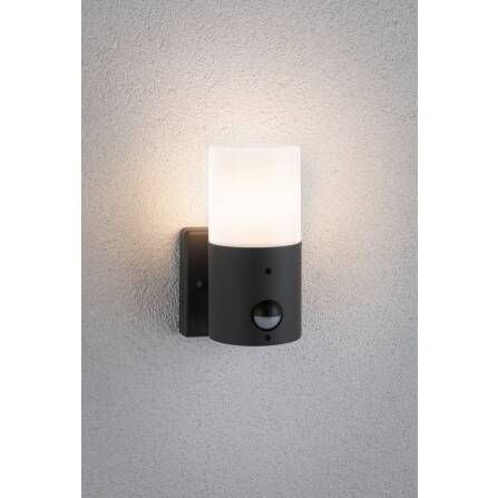 LED Wandleuchte | Tubs | Grau | Bewegungsmelder