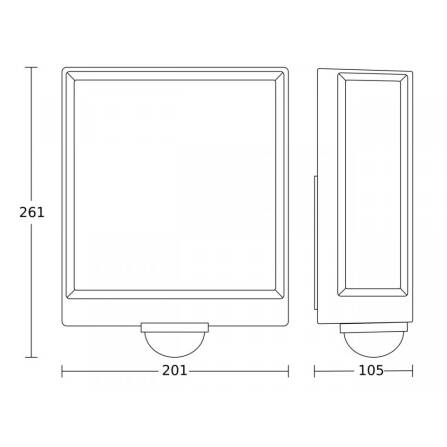 LED Außenleuchte | L 40