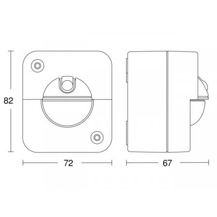 Bewegungsmelder | IR 180 AP | easy Aufputz