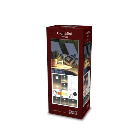 Akkuleuchte | Capri Mini | Weiß