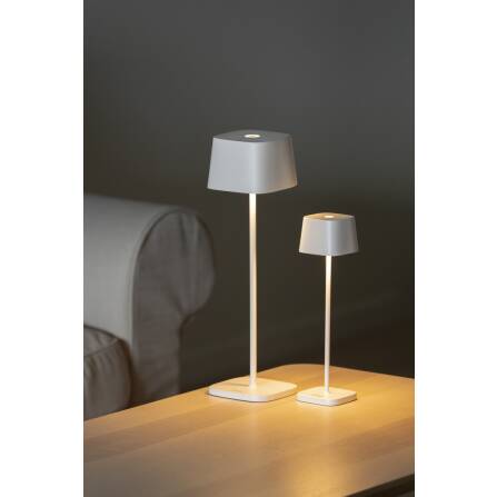 Akkuleuchte | Capri | Weiß