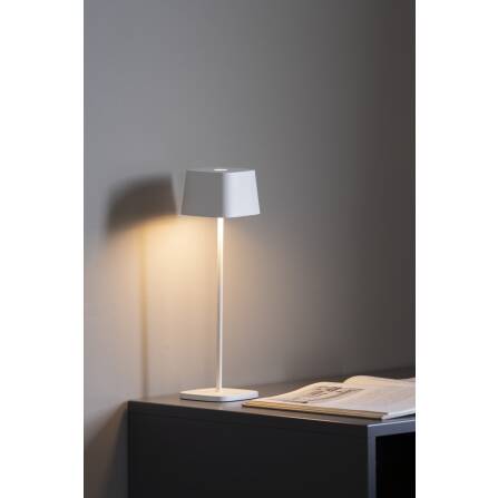 Akkuleuchte | Capri | Weiß