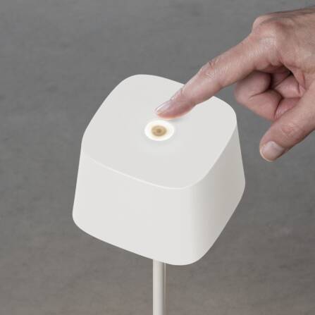 Akkuleuchte | Capri | Weiß