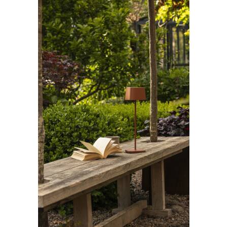 Akkuleuchte | Capri | Braun