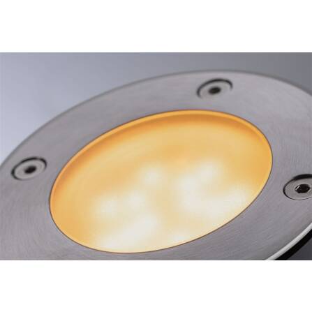 Plug & Shine | LED Bodeneinbauleuchte | Goldlicht