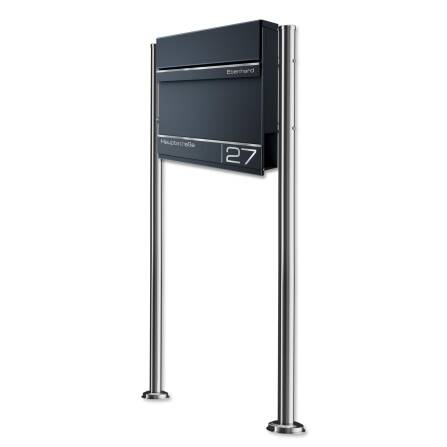 Metzler Standbriefkasten | Standfuß aus Edelstahl |...