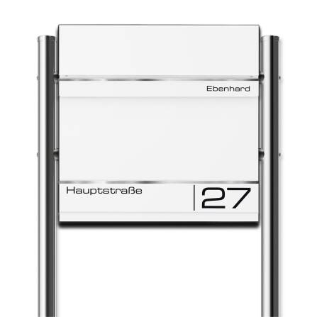 Metzler Standbriefkasten | Standfuß aus Edelstahl |...