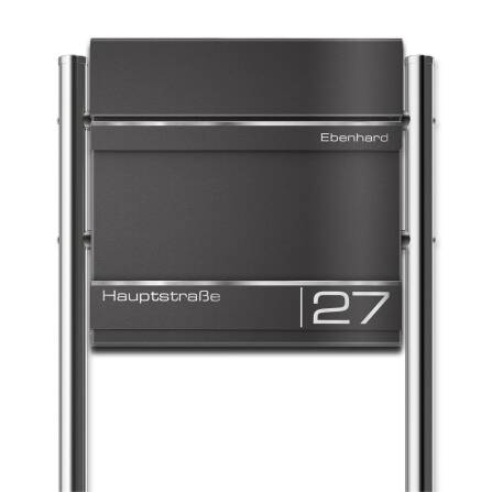 Metzler Standbriefkasten | Standfuß aus Edelstahl |...