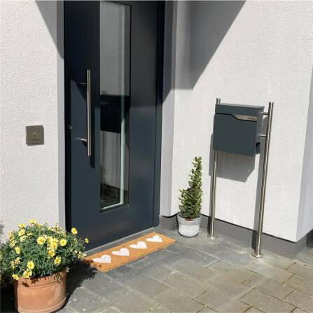 Metzler Standbriefkasten | Namensschild austauschbar | Ebenhard