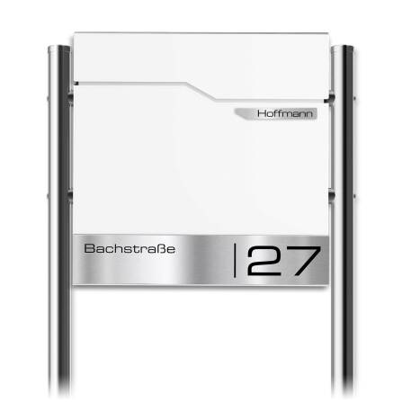 Metzler Standbriefkasten | inkl. Namensschild aus...