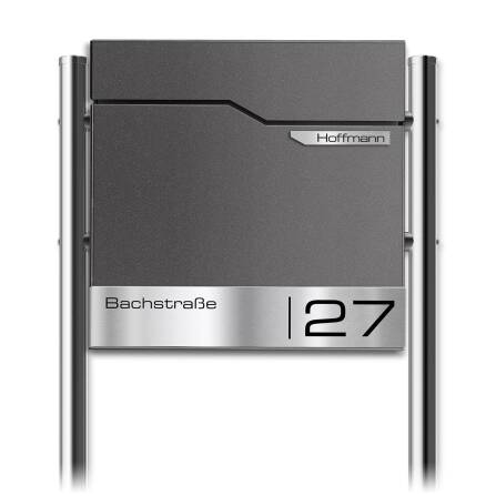 Metzler Standbriefkasten | inkl. Namensschild aus...