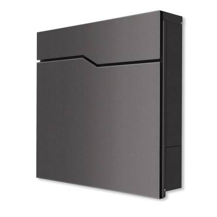 Abdeckung für Zeitungsfach in DB703 Eisenglimmer | beidseitig verwendbar