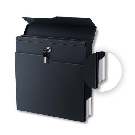 Couverture pour Compartiment Journaux en Acier Innoxdyable | utilisable de deux côtés