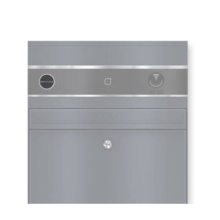 Ersatznamensschild mit Taster für Art. 37711