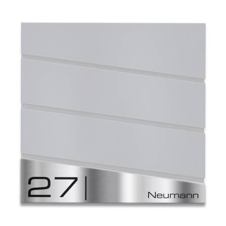 Ersatz Gravurplatte für Briefkasten...