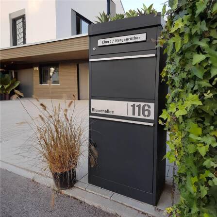 Metzler Pflanzdach für Paketbox | Dachbegrünung für Paketbriefkasten | für Modellreihe Bispo