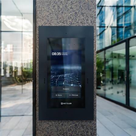 SDM10X interphone avec caméra | Reconnaissance faciale | Ecran tactile | Vidéo HD en direct | Immeubles individuels ou collectifs | Anthracite | SDM10x