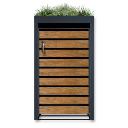 Metzler Mülltonnenbox mit Pflanzdach | 1er | 240l |...