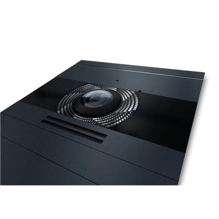 Metzler VDM10 2.0 Videocitofono con targhetta portanome sostituibile | Antracite RAL 7016 | 2 pulsanti campanello | Neo