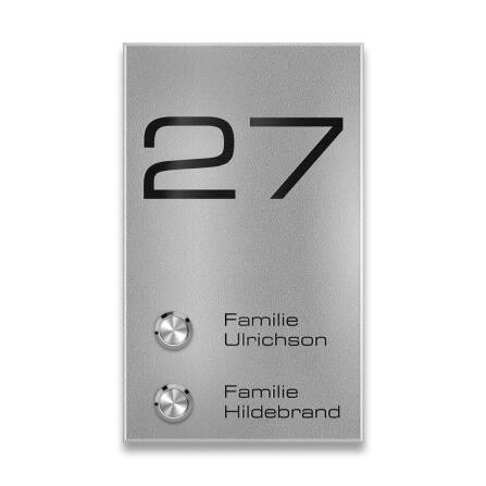 Metzler Funkklingel Zweifamilienhaus | personalisiert mit...
