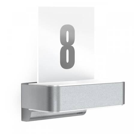 LED Außenleuchte | L 820 | Silber | Sensor & Bluetooth