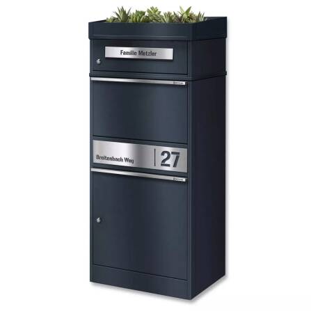 Metzler Paketbox mit Pflanzdach | personalisiert mit...