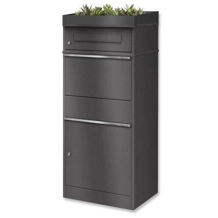 Metzler Paketbox mit Briefkasten | mit Pflanzdach | DB...