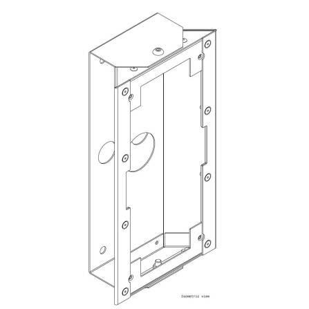 Metzler VDM10 Montagewinkel aus Edelstahl | RAL 7016 Anthrazit