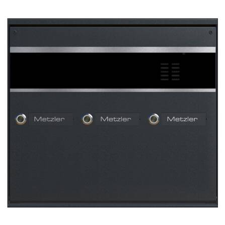 Module interphone audio BK212 avec plaques de nom...