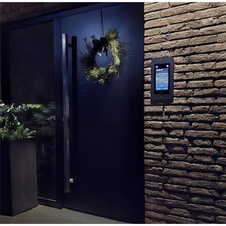 Metzler Türsprechanlage mit Kamera | Gesichtserkennung | Touch-Display | Live-HD-Video | Ein- und Mehrfamilien | SDM10X