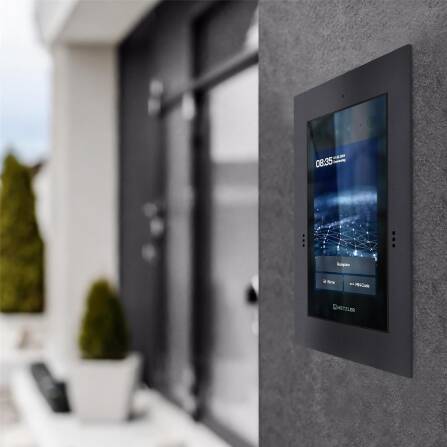 Metzler Türsprechanlage mit Kamera | Gesichtserkennung | Touch-Display | Live-HD-Video | Ein- und Mehrfamilien | Eisenglimmer | SDM10X