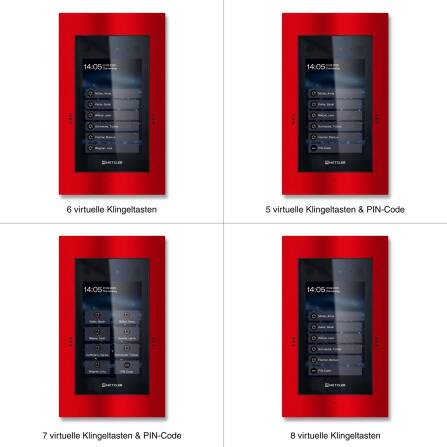 SDM10X interphone avec caméra | Reconnaissance faciale | Ecran tactile | Vidéo HD en direct | Immeubles individuels ou collectifs | Couleur de choix | SDM10x