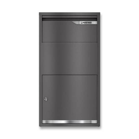 Metzler Paketbox | rostfrei & massiv | Eisenglimmer | für Pakete bis zur Größe S | Avalon 3