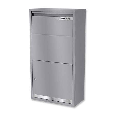 Metzler Paketbox | rostfrei & massiv | Graualuminium...