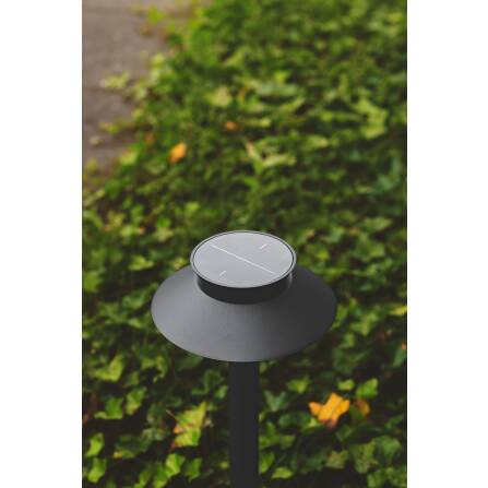 Pollerleuchte | Justina Solar | Schwarz