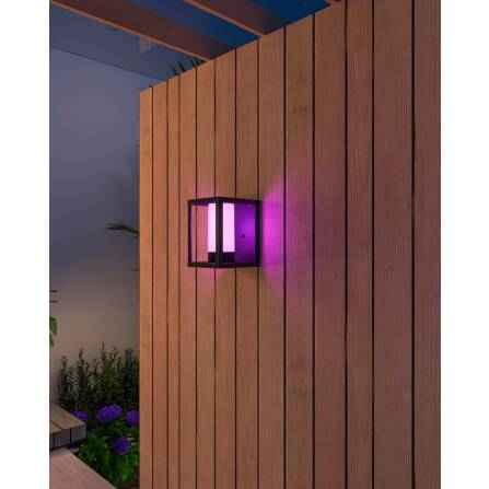 Outdoor Laterne | Smart | Wandleuchte | LED RGB+Warmweiß