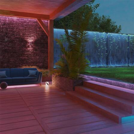 Outdoor Lightstrip | Smart | Gartenbeleuchtung | LED RGB+Warmweiß | 5m