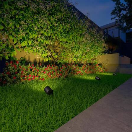 Outdoor Spotlight Set | 3 Spots | Smart | LED...