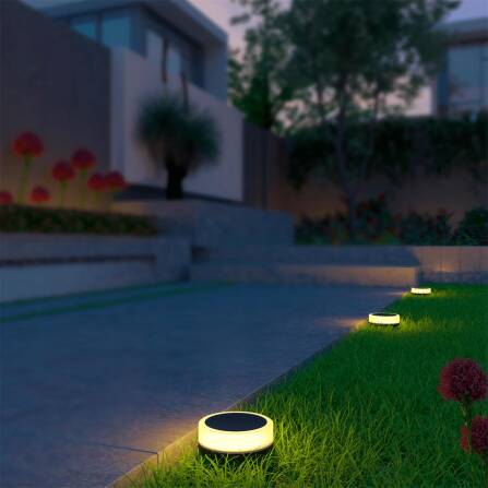 Outdoor Wegeleuchten Set | 3 Stk | Smart | LED...