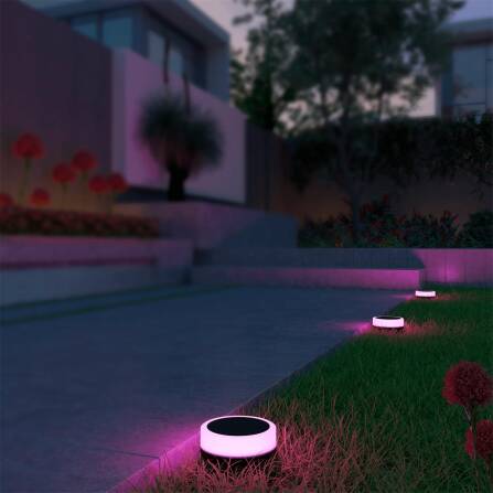 Outdoor Wegeleuchten Set | 3 Stk | Smart | LED RGB+Warmweiß
